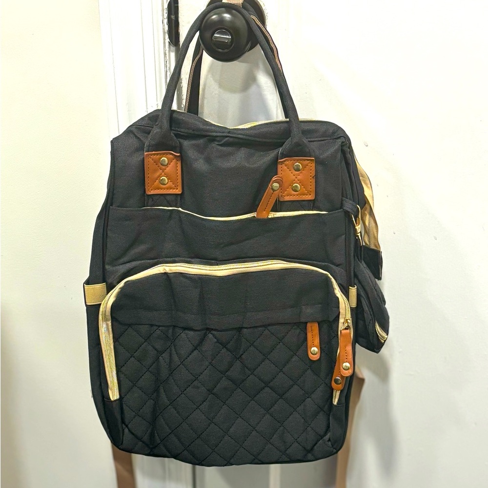 Diaper Bag with Charging Station